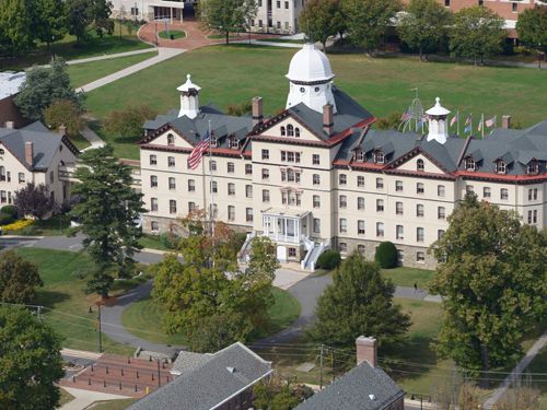 Main Campus Old Main Aerial