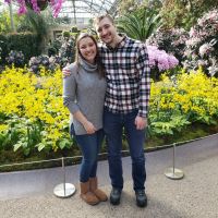 Autumn Demberger poses with her husband.