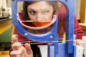 This major in mechanical engineering is completing extensive research on the journey to earn a bachelor's in mechanical engineering.