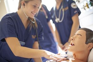 BSN Degree Nursing Students in Simulation Lab at Widener University's School of Nursing. Explore our bachelor's degree in nursing and how you can earn your nursing BSN.