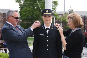 Army ROTC Commencement Training