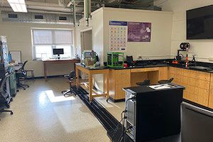 Mechanical engineering research lab at Widener University