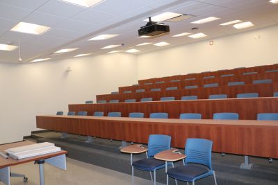 Tiered lecture hall in Academic Center North