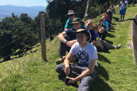 students study in Costa Rica