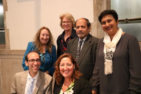 Science faculty at the faculty awards banquet