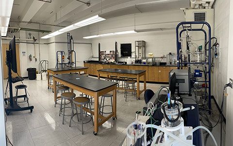 chemical engineering unit operations lab at Widener University