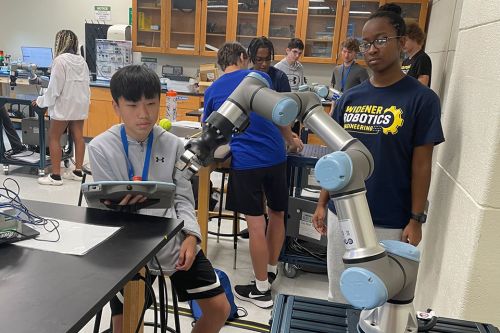 Explore Widener's Robotics Summer Camp, where high school students engage in hands-on activities, learn from expert faculty, and develop real-world robotics skills.