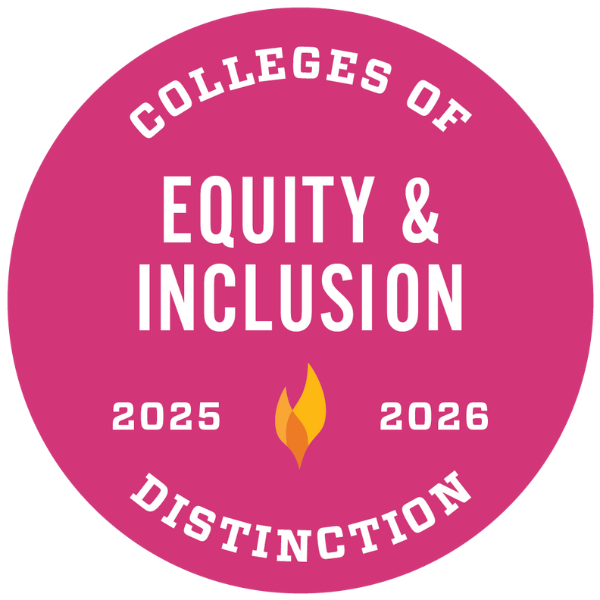 College of Distinction Equity and Inclusion 2025-2026 Logo