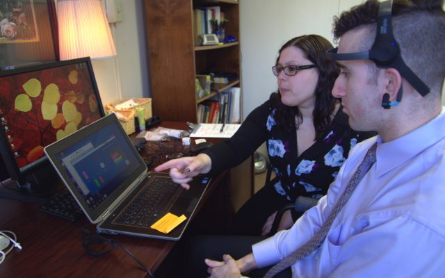 Biofeedback center testing